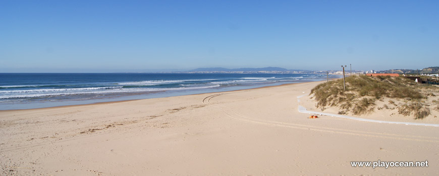 North of Praia da Nova Vaga Beach