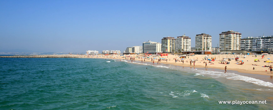 Praia Nova Beach from south pier