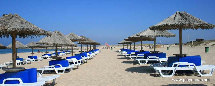 Bed rental, Praia de São João da Caparica Beach