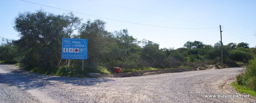 Cruzamento, Praia da Sereia