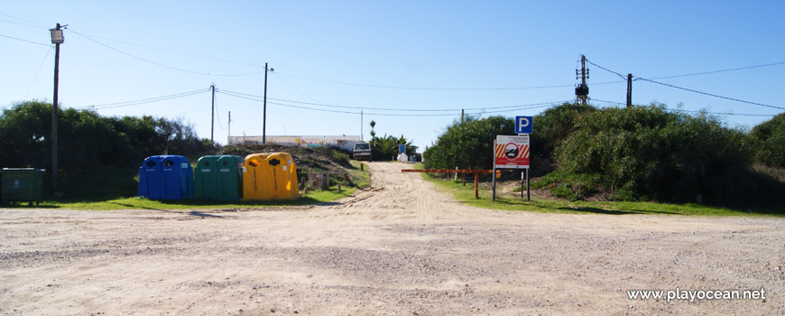 Entrada, Praia da Sereia