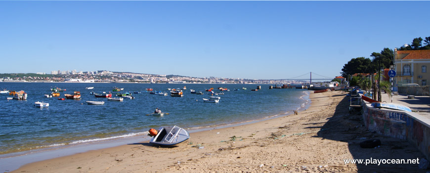 East of Praia da Trafaria Beach