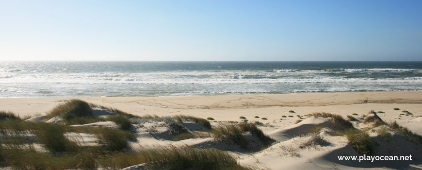 Sea of Praia das Dunas de São Jacinto Beach