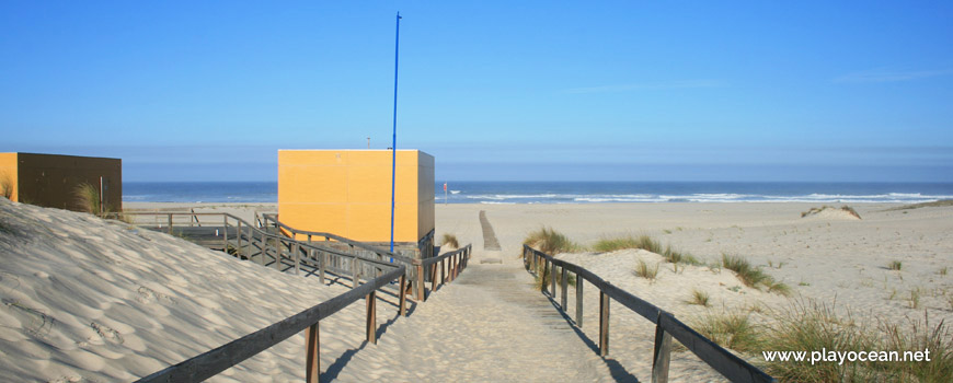 Entrada para a Praia de São Jacinto