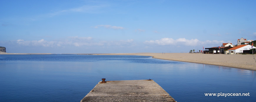 Wharf, Óbidos Lagoon