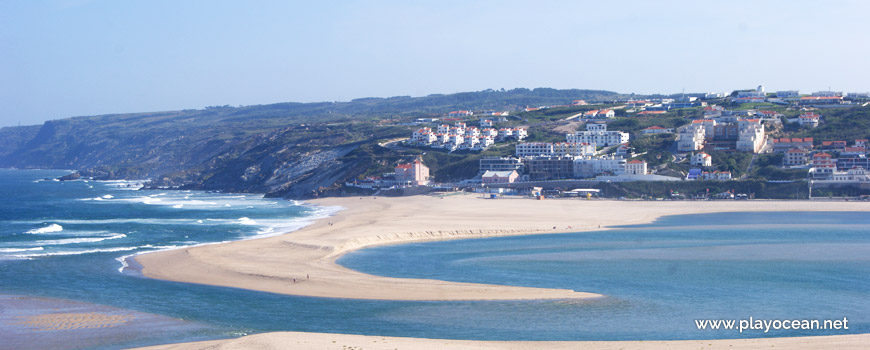 Panoramic of Praia do Mar Beach