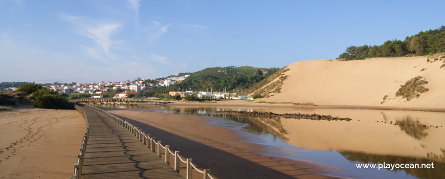 View to Salir do Porto and the dune