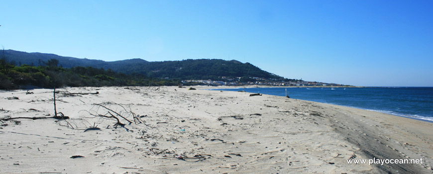 Sand of Praia do Camarido Beach