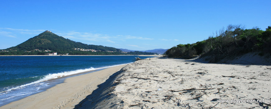 Spain and North of Praia do Camarido Beach