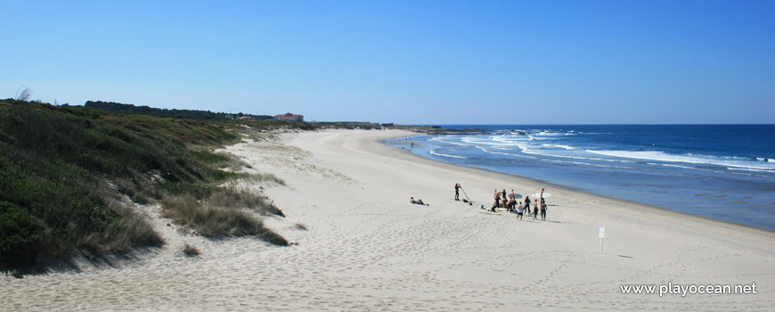 South of Praia da Duna do Caldeirão Beach