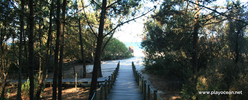 Access to Praia da Foz do Minho Beach