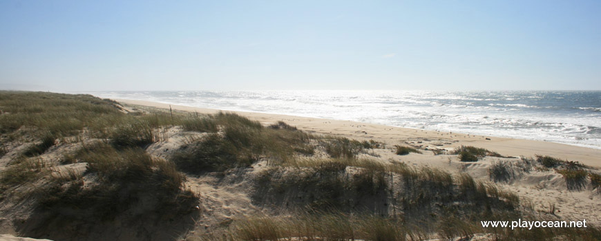 South of Praia dos Almadoiros Beach