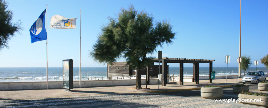 Banners at Praia da Tocha Beach