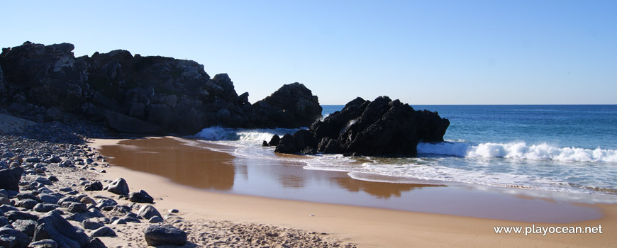 Rocks at Praia do Abano Beach