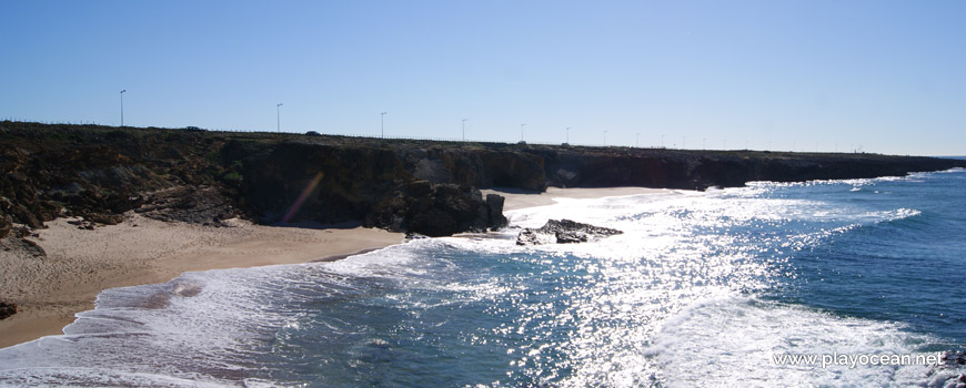 Panoramic of Praia da Arriba Beach