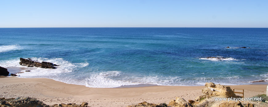 Sea at Praia da Arriba Beach