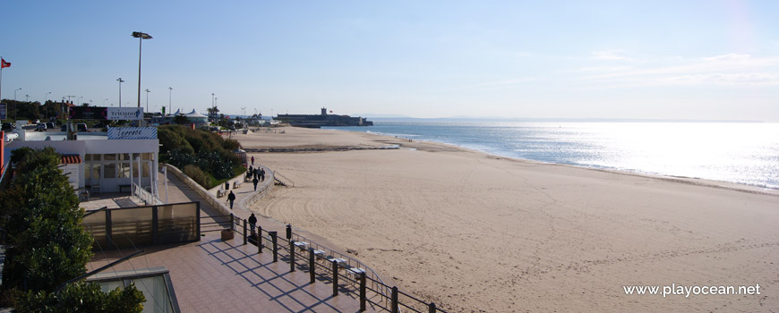 Sand and São Julião da Barra Fort