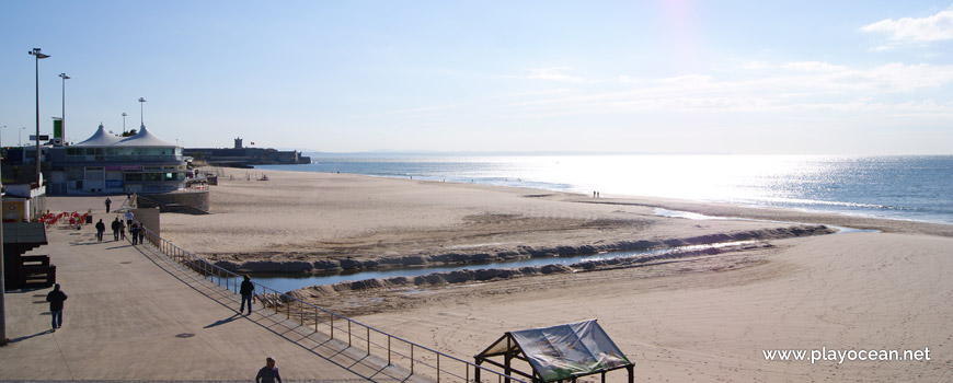 Stream at Praia de Carcavelos Beach