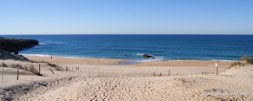 Sea at Praia da Crismina Beach