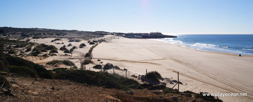 South of Praia Grande do Guincho Beach