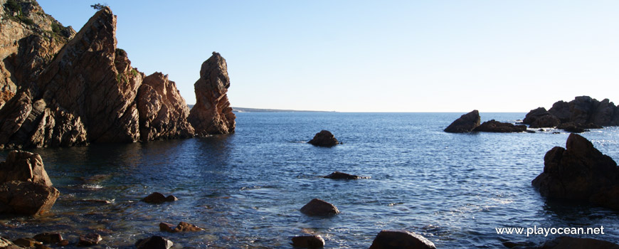 Sea at Praia do Porto do Touro Beach