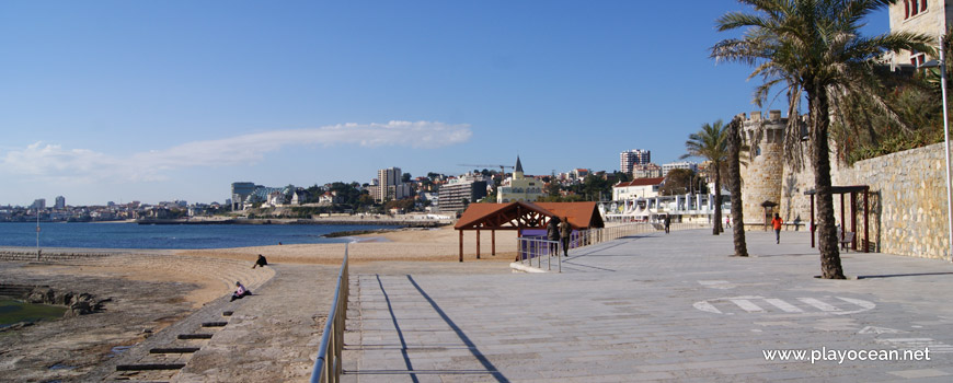 Entrance, Praia do Tamariz Beach