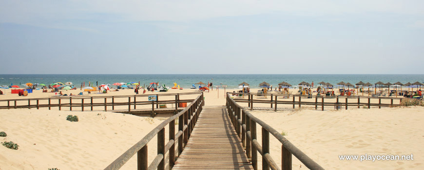 Entrance of Praia da Alagoa Beach