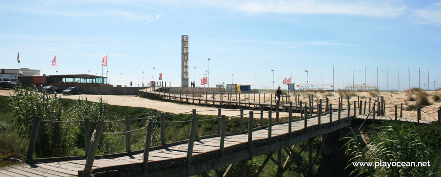 North part of Praia da Frente Azul Beach