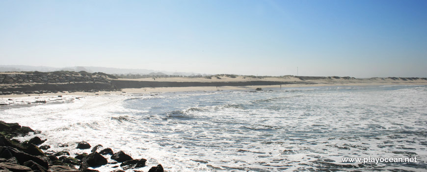 Panoramic of Praia de Silvalde Beach