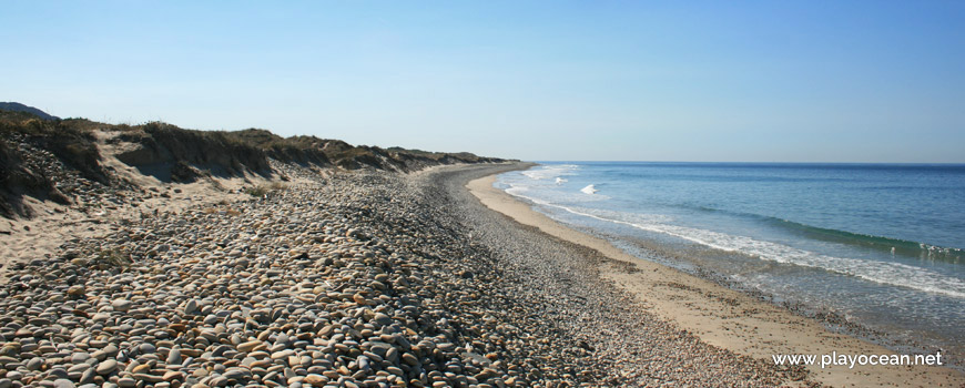 Pebbles at Praia de Antas Beach