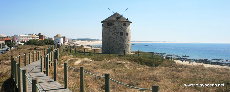 Windmill at Praia de Apúlia (North) Beach