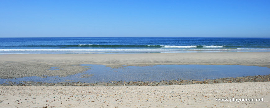 Sea at Praia de Esposende Beach