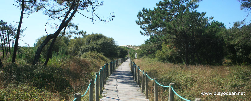 Acesso à Praia de Fão