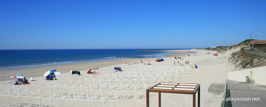 Armações de barracas, Praia de Ofir