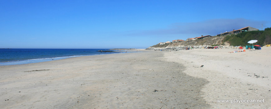 Norte da Praia de Pedrinhas