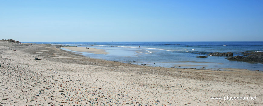 Maré baixa, Praia de Rio de Moinhos