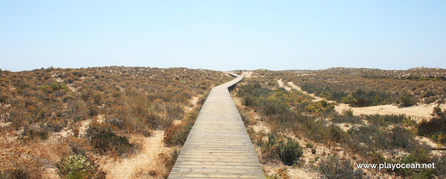 Acesso à Praia da Culatra (Mar)