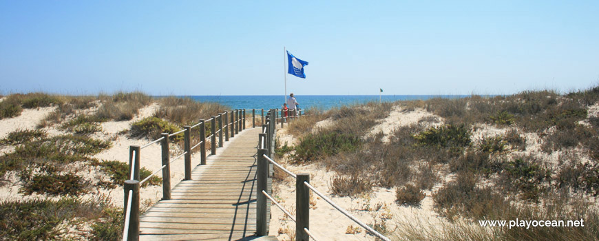 Entrance of Praia da Culatra (Sea) Beach