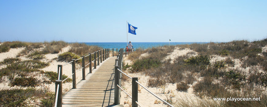 Entrance of Praia da Culatra (Sea) Beach
