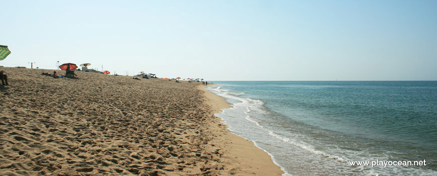 Seaside of Praia de Faro (Sea) Beach