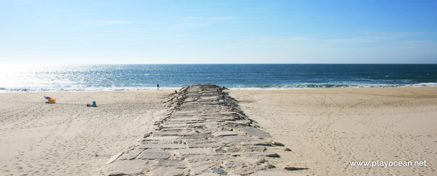 Pier at Praia do Cabedelo (South) Beach