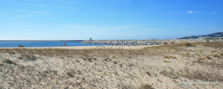 Pier at Praia do Cabedelo Beach