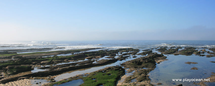 Puddles at Praia do Cabo Mondego Beach