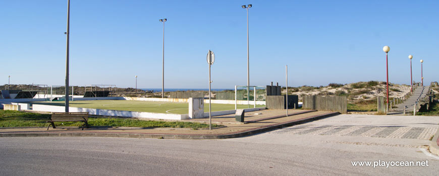 Entrada da Praia da Costa de Lavos