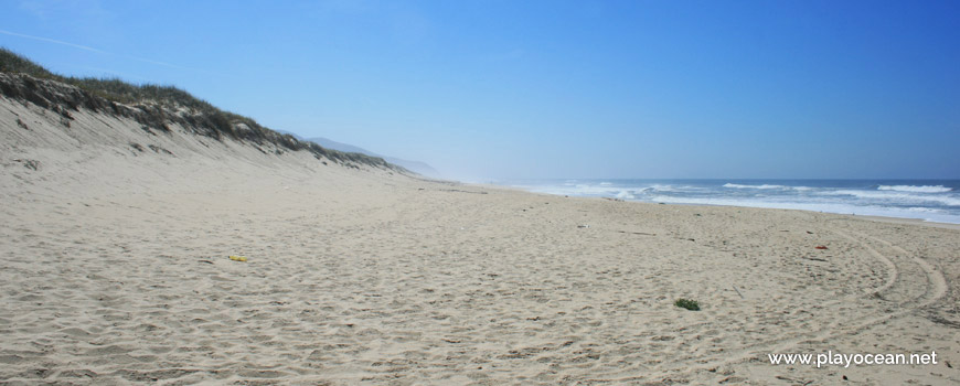 South at Praia da Costinha Beach