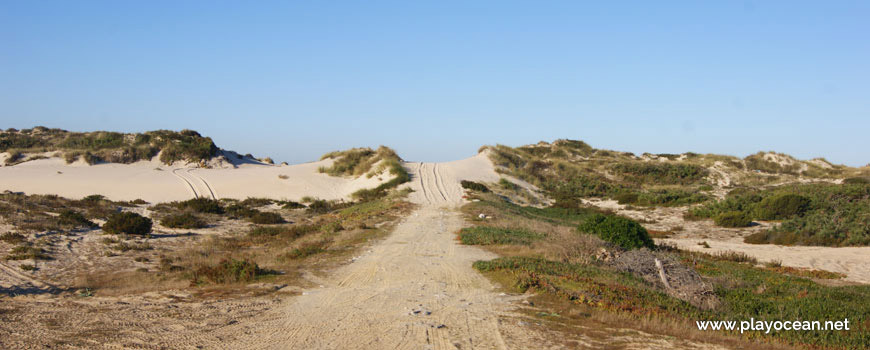 Caminho, Praia da Cova Gala (Sul)