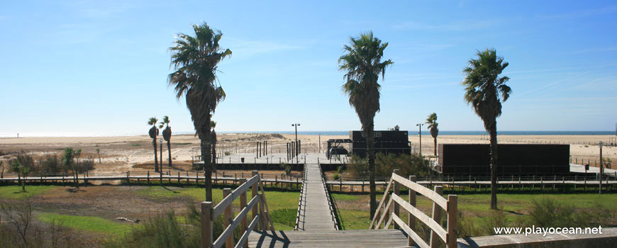 Entrance of Praia do Alto do Viso Beach