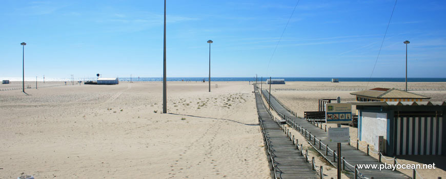 Walkways at Praia do Relógio Beach