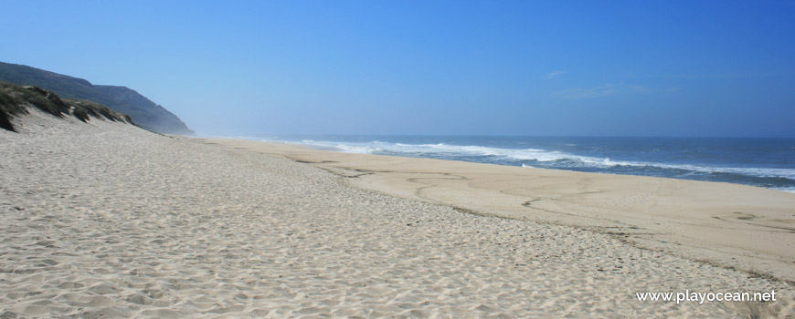 South at Praia da Murtinheira Beach