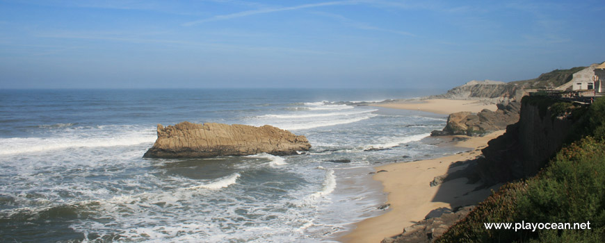 Norte na Praia da Pedra da Nau